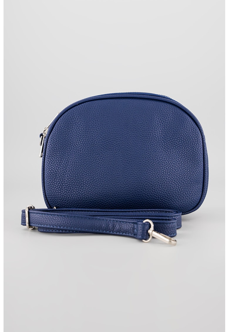 Geanta crossbody cu bareta detasabila si model uni