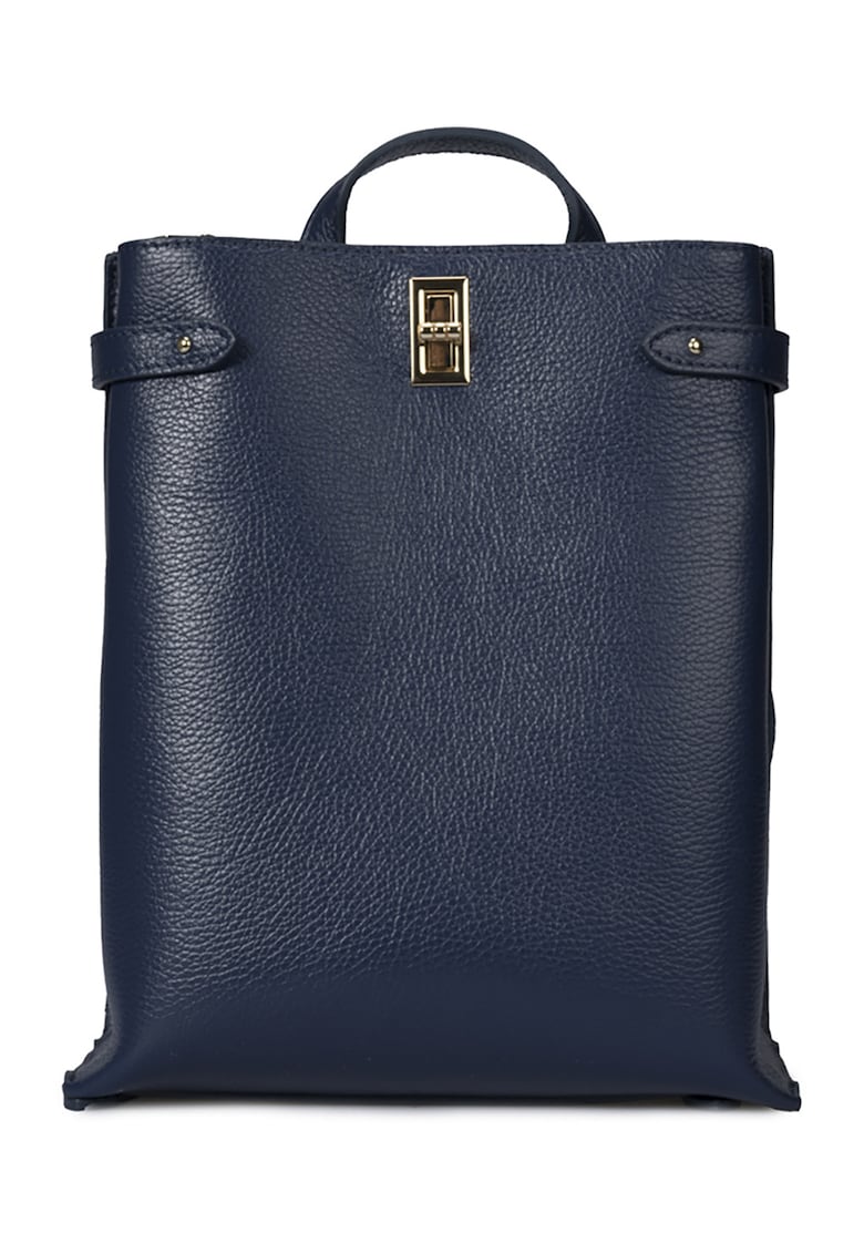 Rucsac dreptunghiular din piele