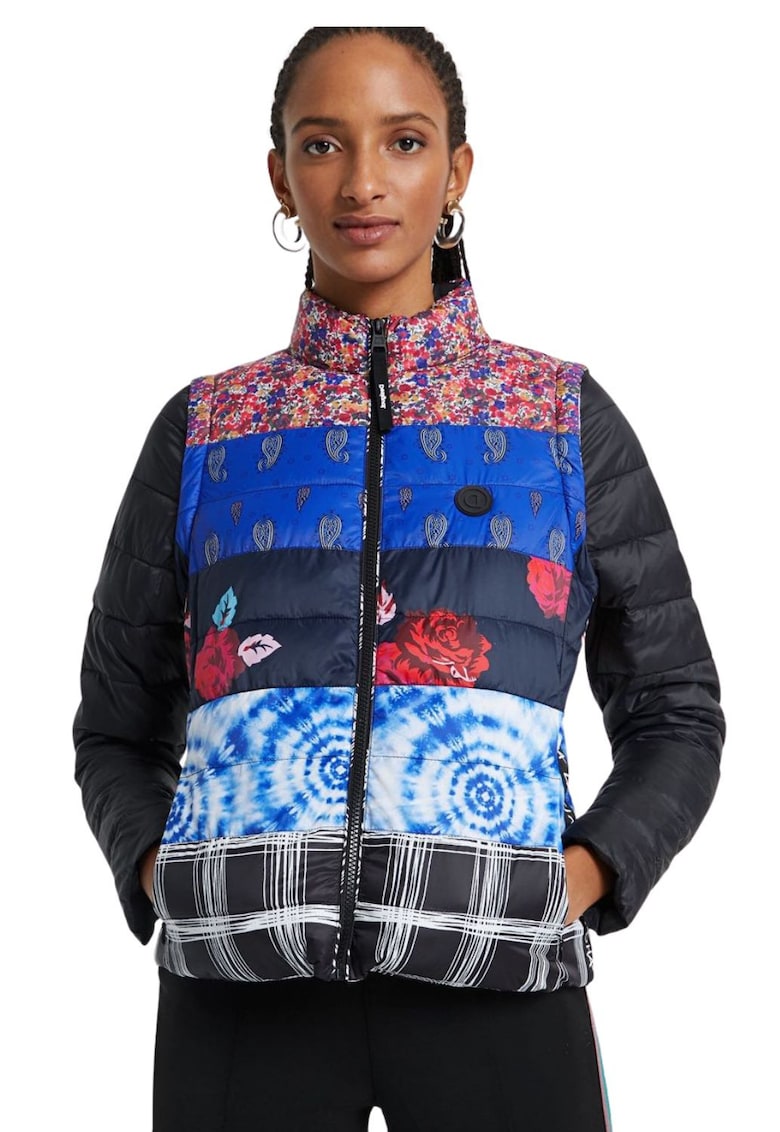 Jacheta matlasata cu model patchwork Copenhagen -