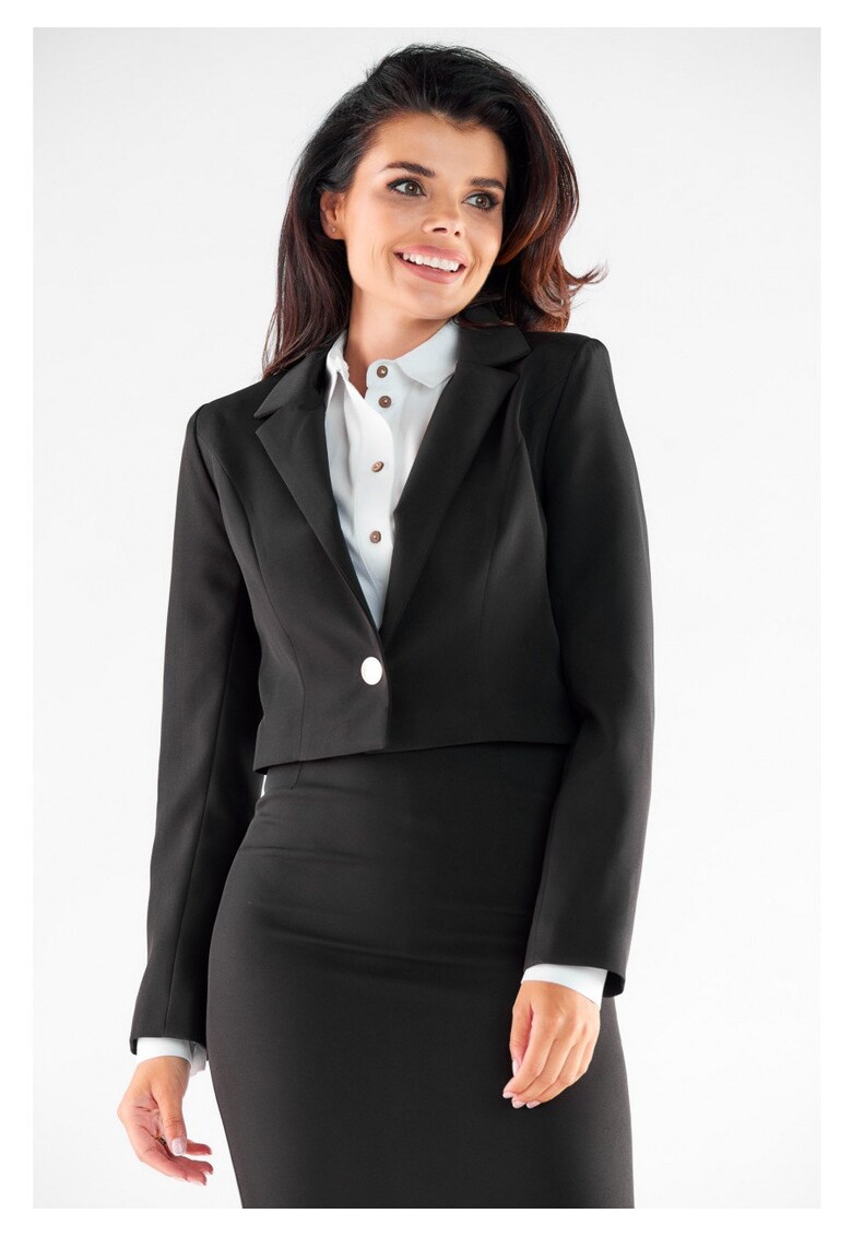 Sacou scurt femei - negru - Negru