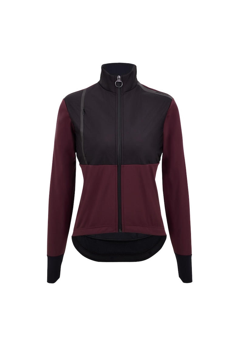 Jacheta ciclism dama Vega Absolute FW 2024 - Visiniu/Negru