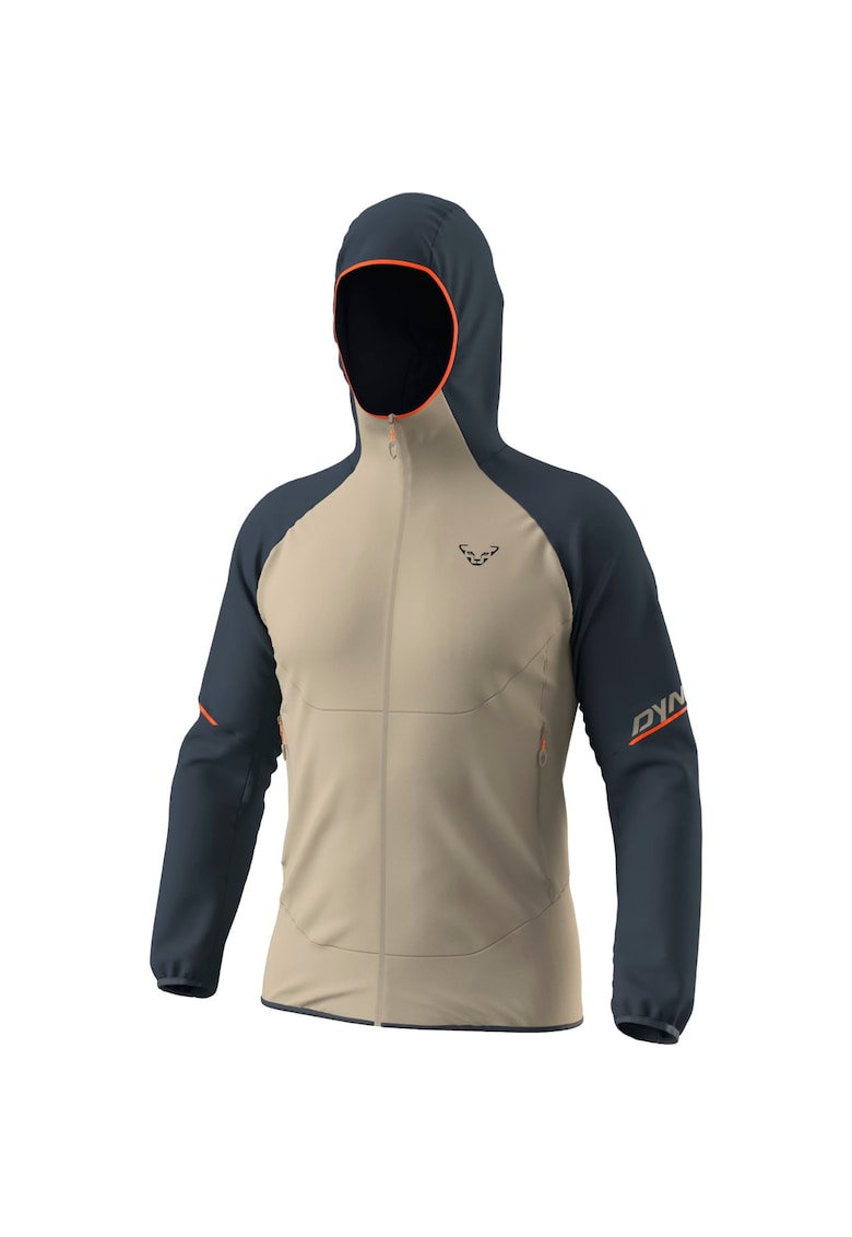 Jacheta softshell barbati Transalper Dynastretch - Negru/Kaki