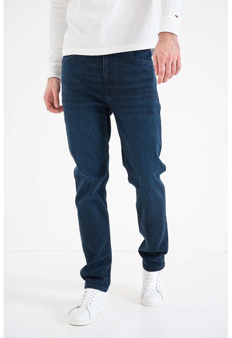 Blugi slim fit - Albastru petrol