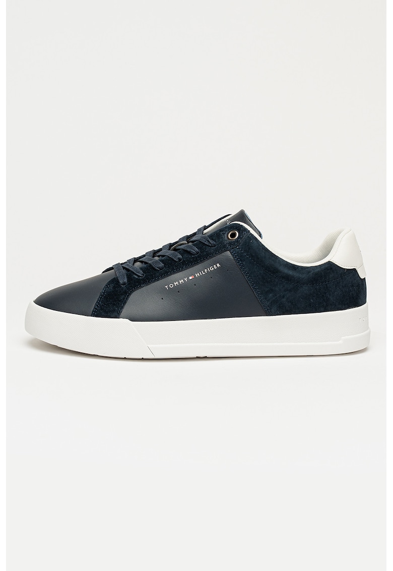 Pantofi sport din piele Court - Bleumarin