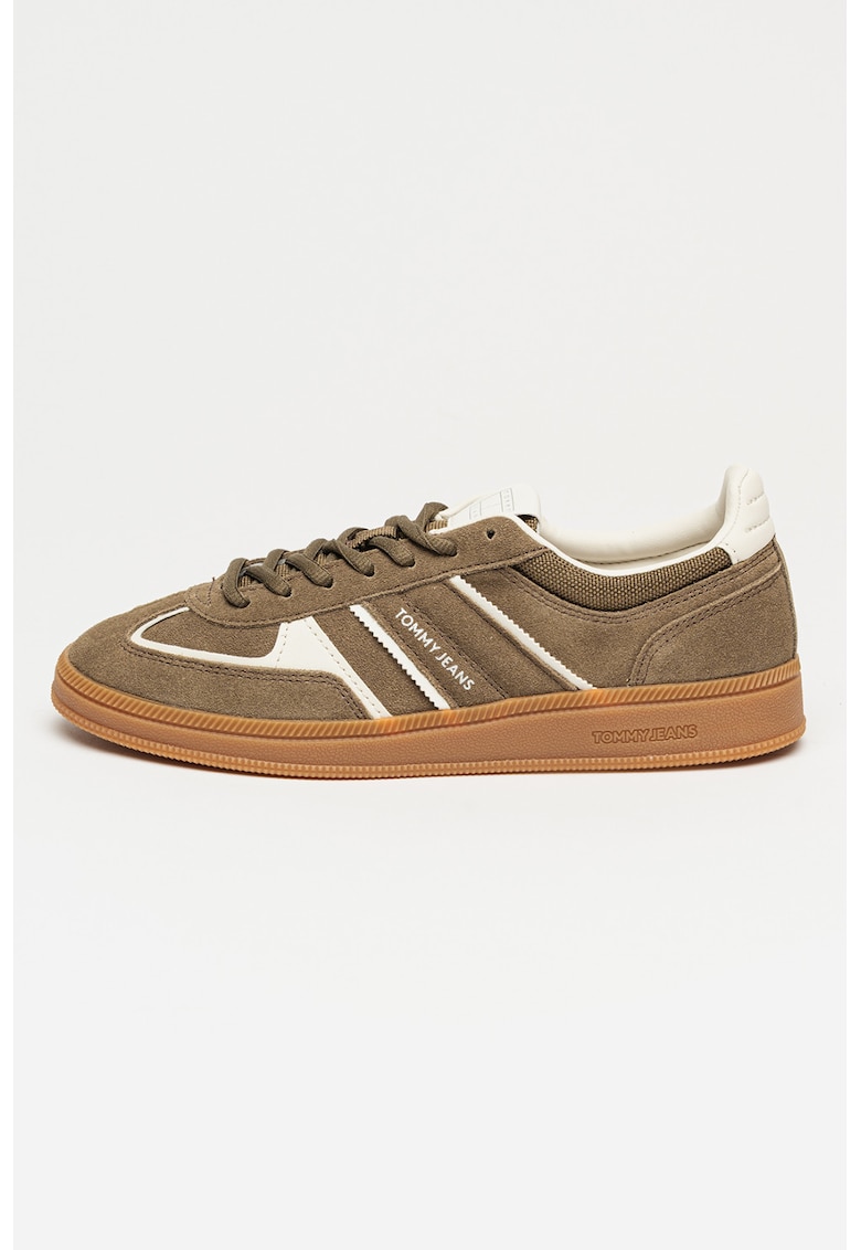 Pantofi sport din piele intoarsa Greenwich Edge - Kaki