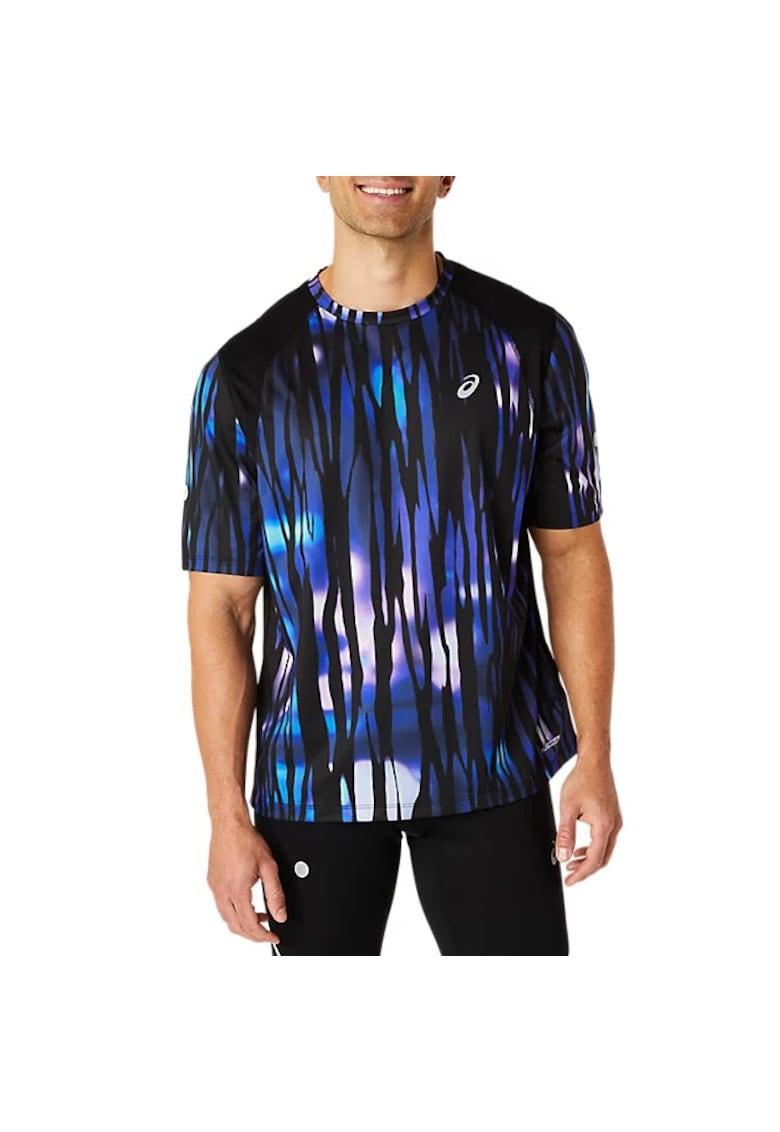 Tricou alergare barbati Road Lite-Show FW 2024 - albastru/negru