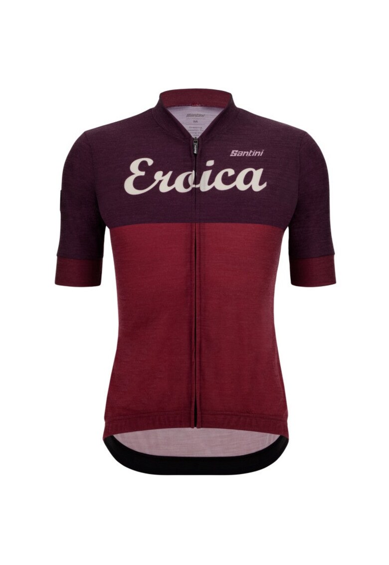 Tricou ciclism barbati Eroica Luce Wool
