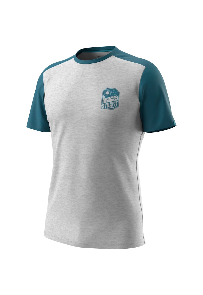 Tricou tehnic barbati Transalper Light - Gri/Albastru