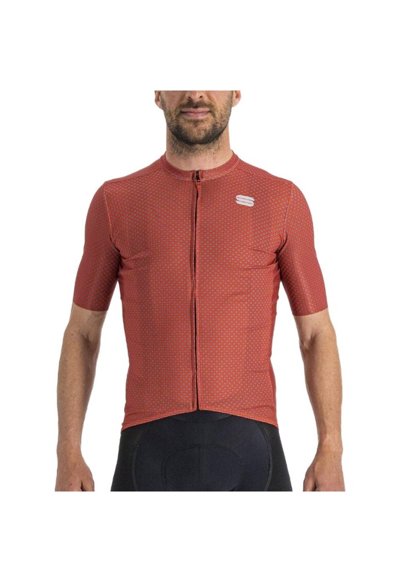 Tricou ciclism barbati Checkmate - Portocaliu