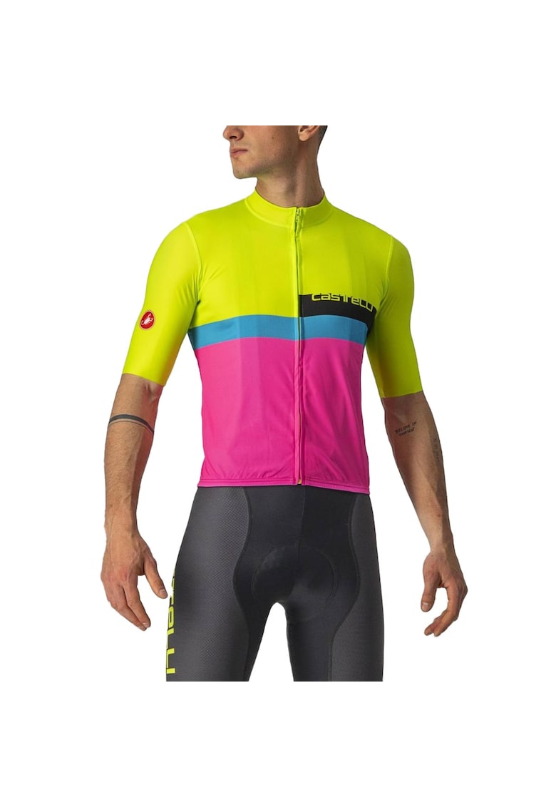 Tricou ciclism barbati A Blocco
