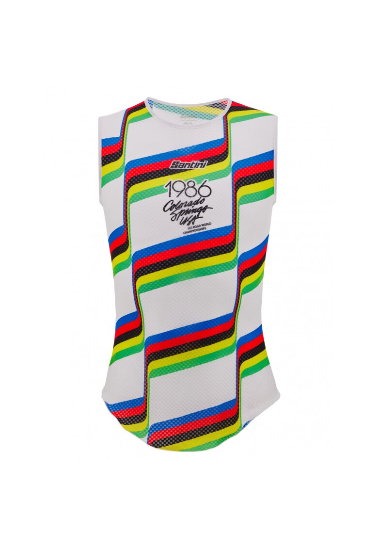 Maiou ciclism barbati Colorado Springs 1986 - Alb