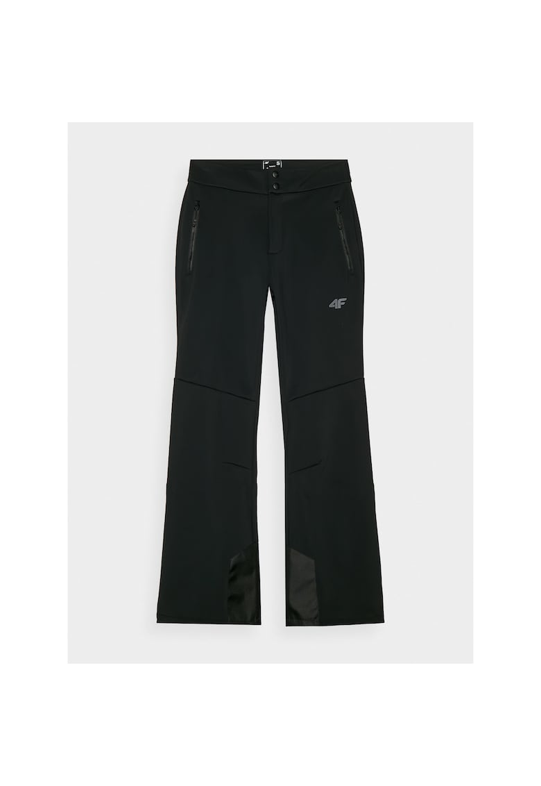 Pantaloni Ski Femei Negru Intens NeoDry 10000/8000 - Marimi XS-XXL - Hidrofob si Softshell - AW24