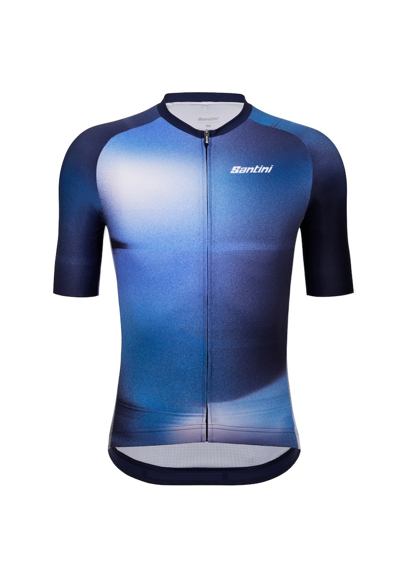 Tricou ciclism Ombra - Alb/Albastru