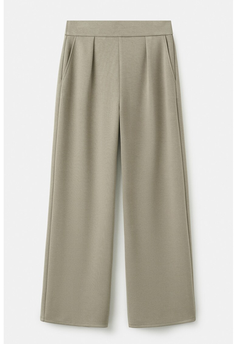 Pantaloni uni drepti - Grej