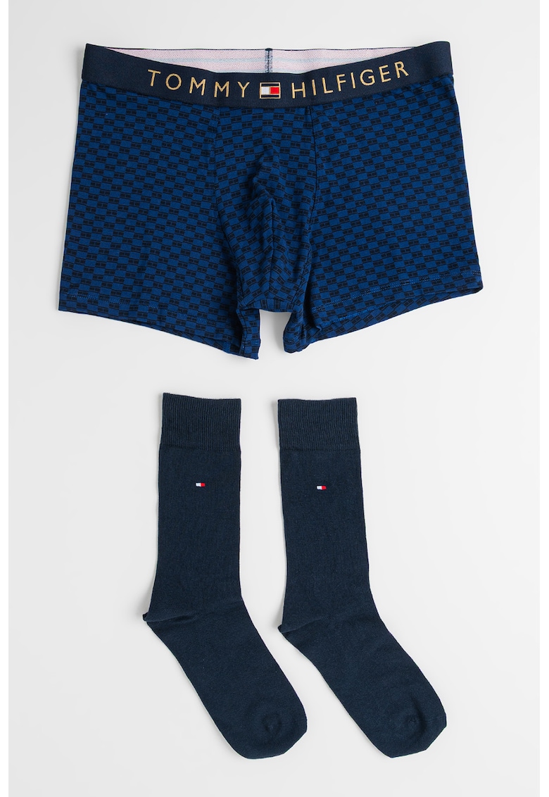 Set de sosete si boxeri cu imprimeu