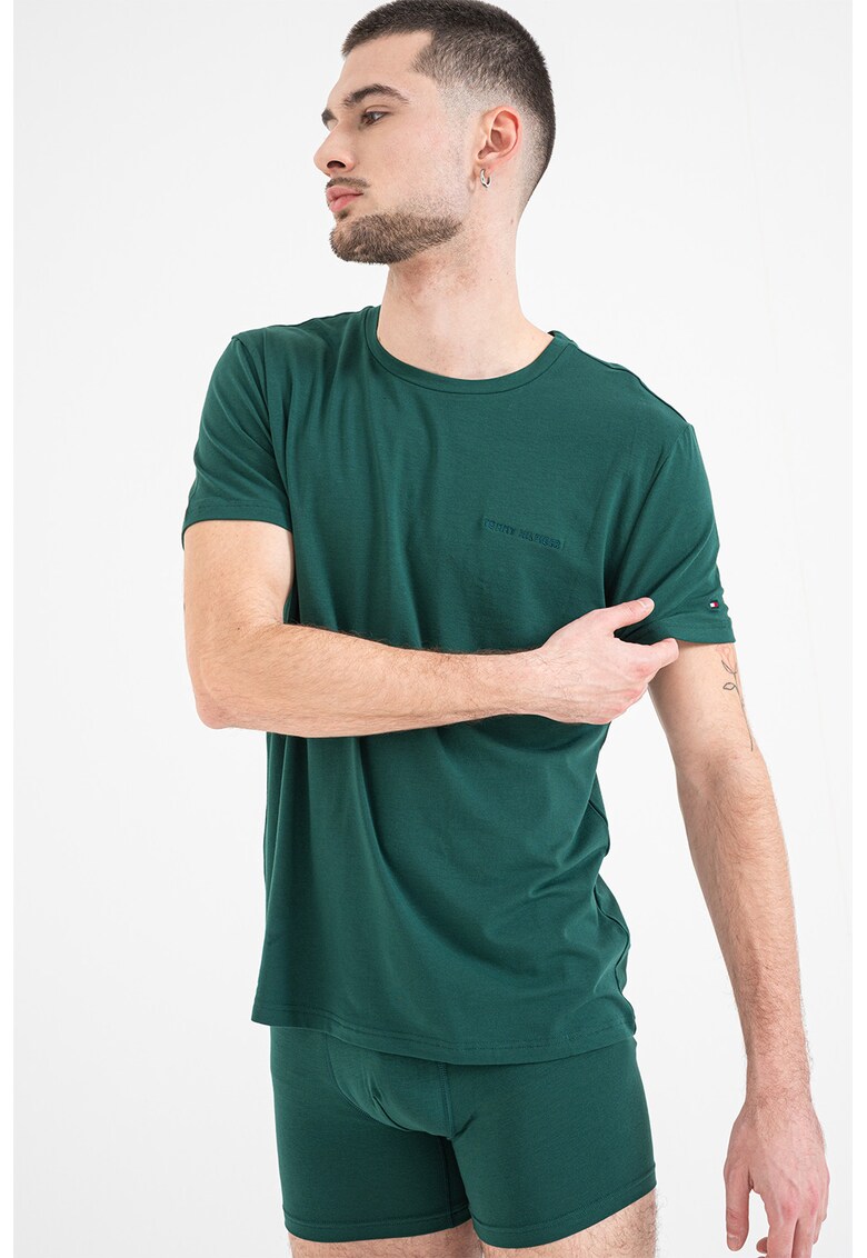 Set de tricou din amestec de modal si boxeri