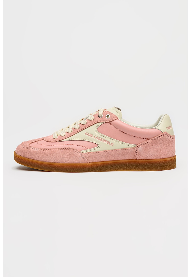 Pantofi sport din piele cu garnituri contrastante Kandidate