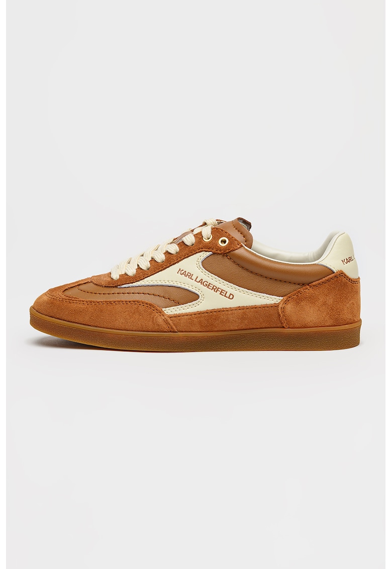 Pantofi sport din piele cu garnituri contrastante Kandidate
