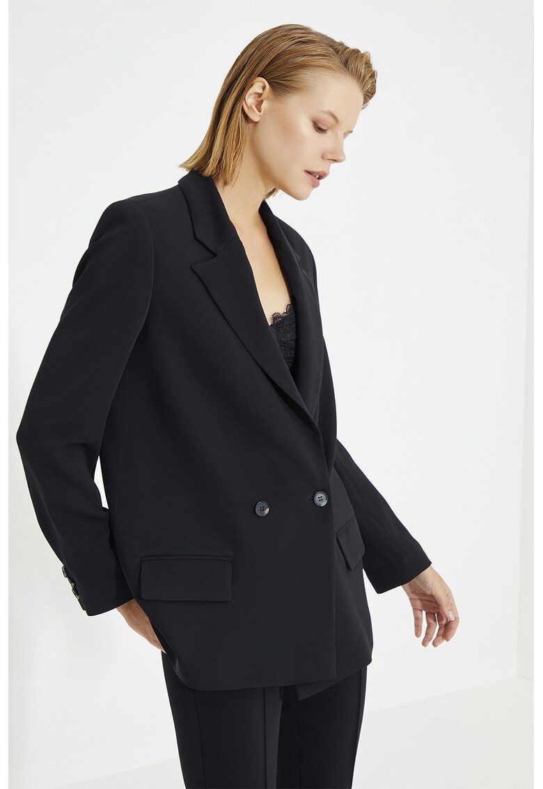 Sacou lejer cu nasturi