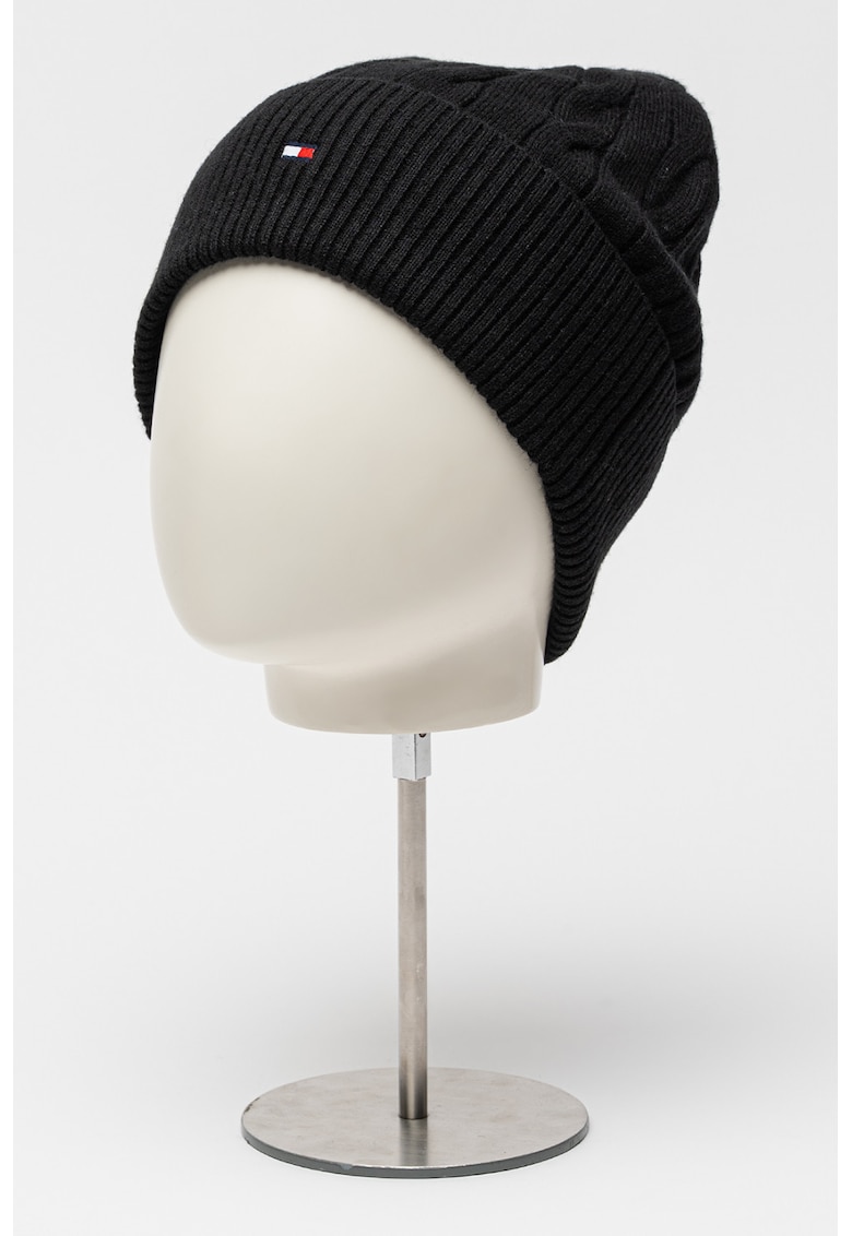 Caciula din amestec de lana Flag