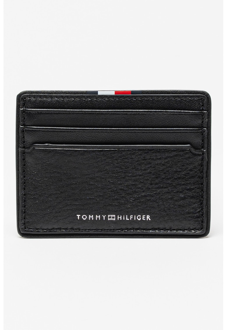 Portcart din piele Corporate - Negru