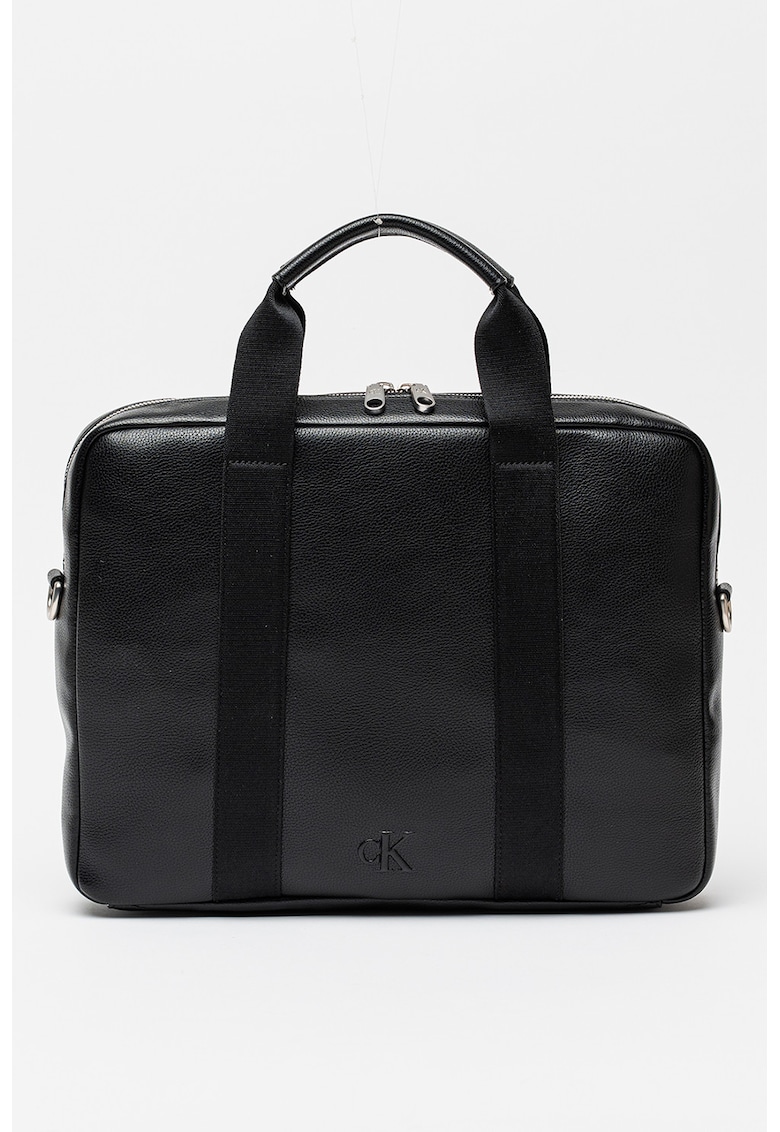 Geanta cu detaliu logo pentru laptop Cargo - Negru