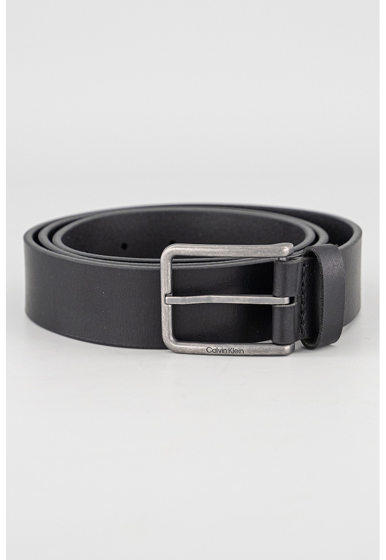 Curea cu catarama metalica - Negru