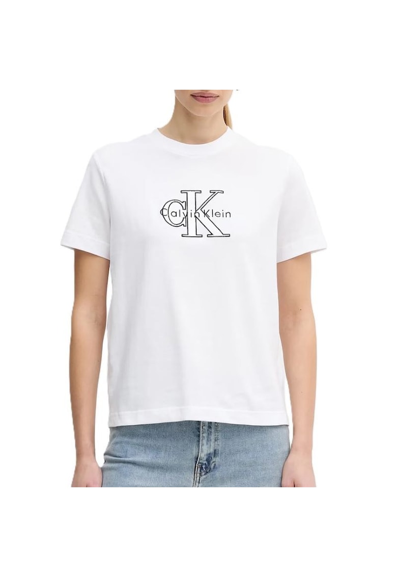 Tricou SS CLASSIC MONOLOGO METALLIC CNE-LV047E819G-YAA