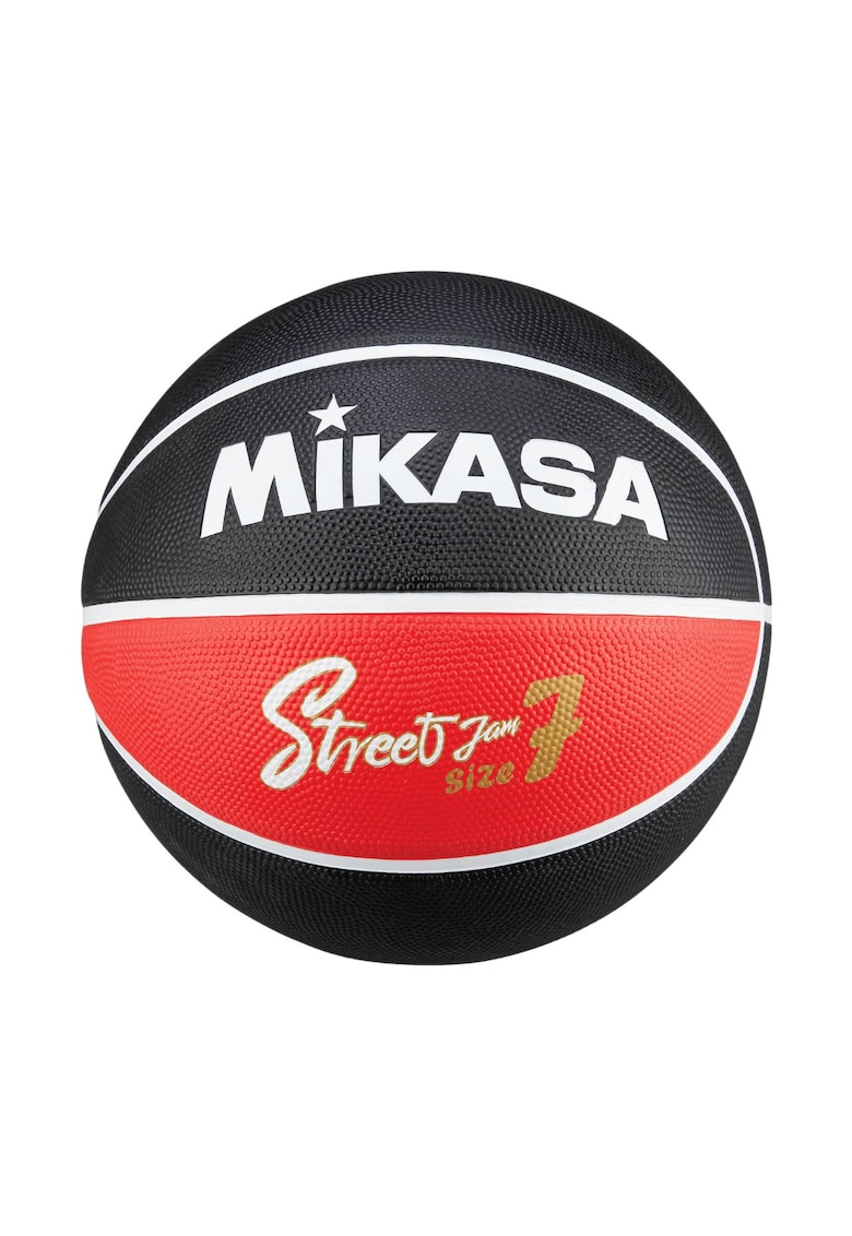 Minge baschet Mikasa - negru-rosu - marimea 7 - pentru terenuri asfaltice