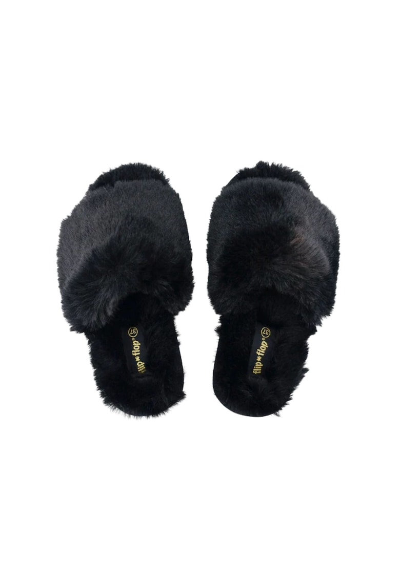 Papuci de casa din blana artificiala -