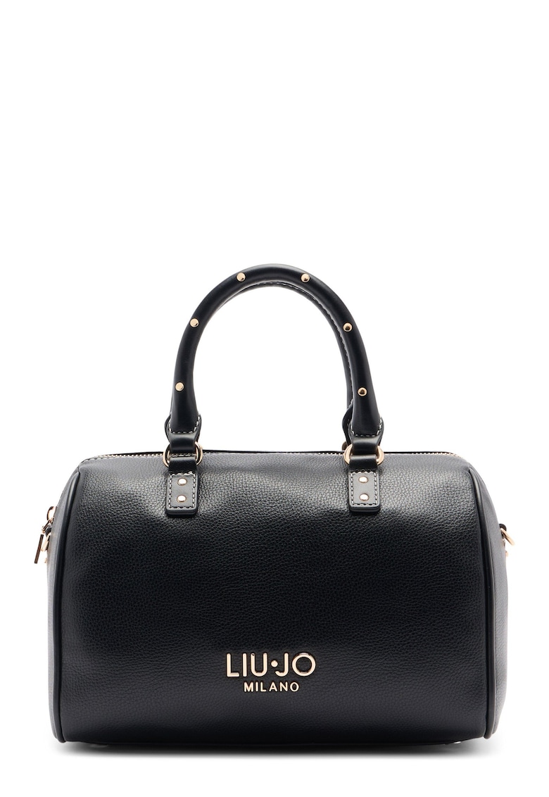 Geanta cu maner si bareta aditionala - Negru