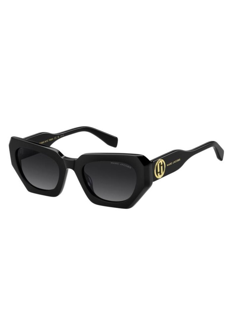 Ochelari de soare cat-eye cu lentile in degrade - Negru