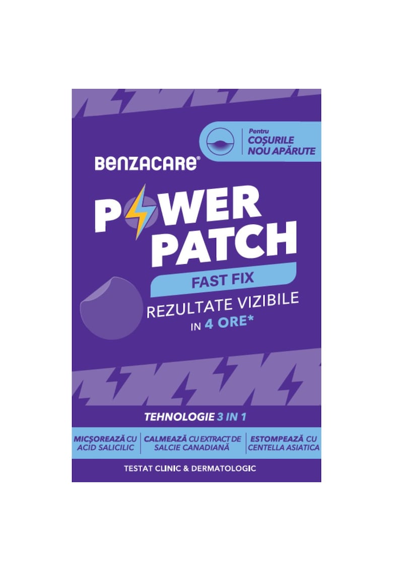 Plasturi anti-acnee Power Patch Fast Fix 36 buc