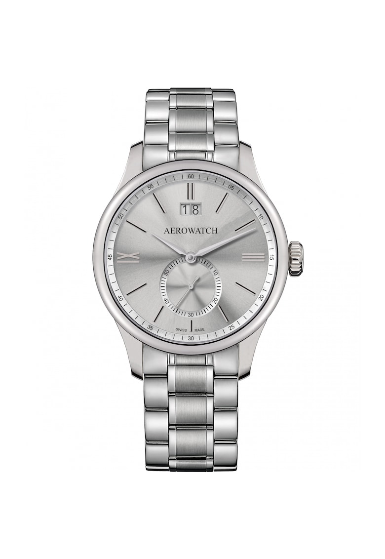 Ceas barbatesc 41985 AA01 M Quartz Argintiu - Cifre romane