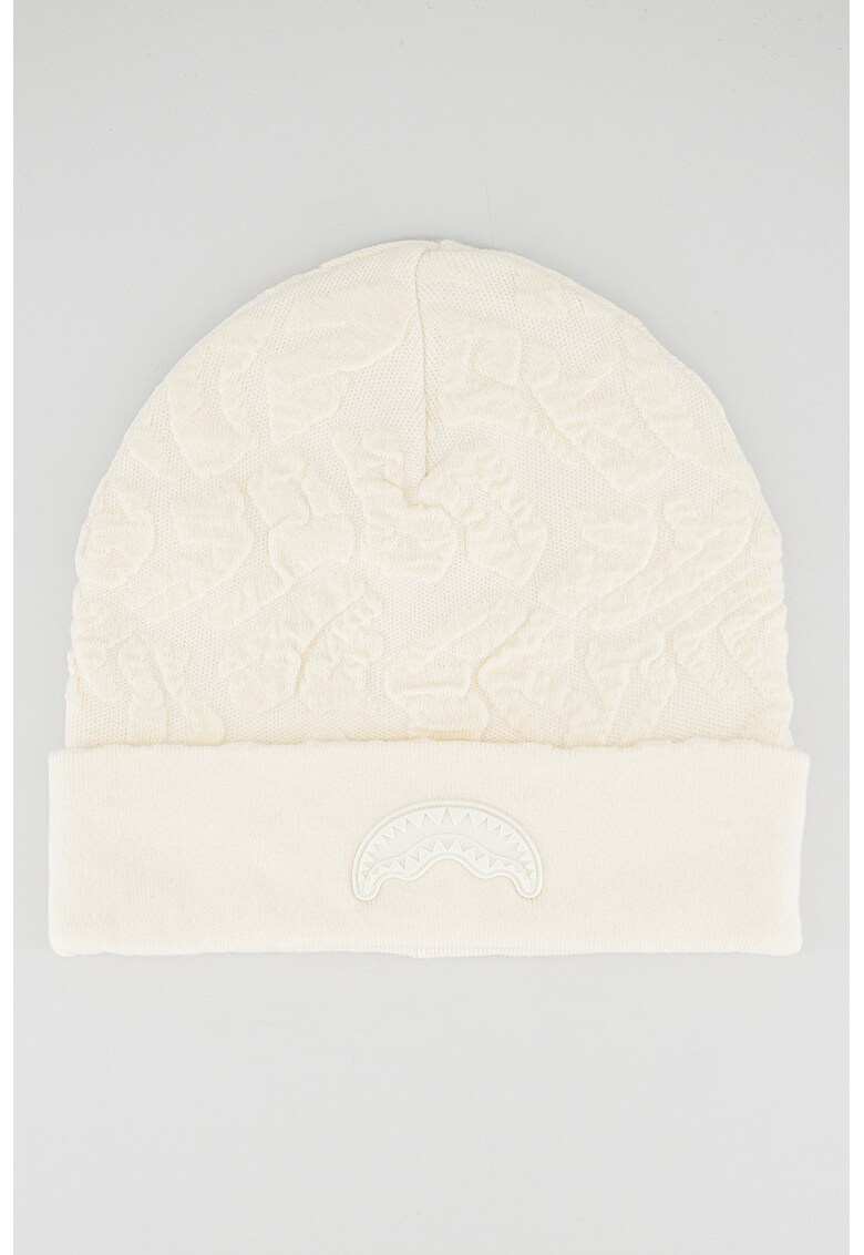 Caciula texturata cu model unisex - Galben pal