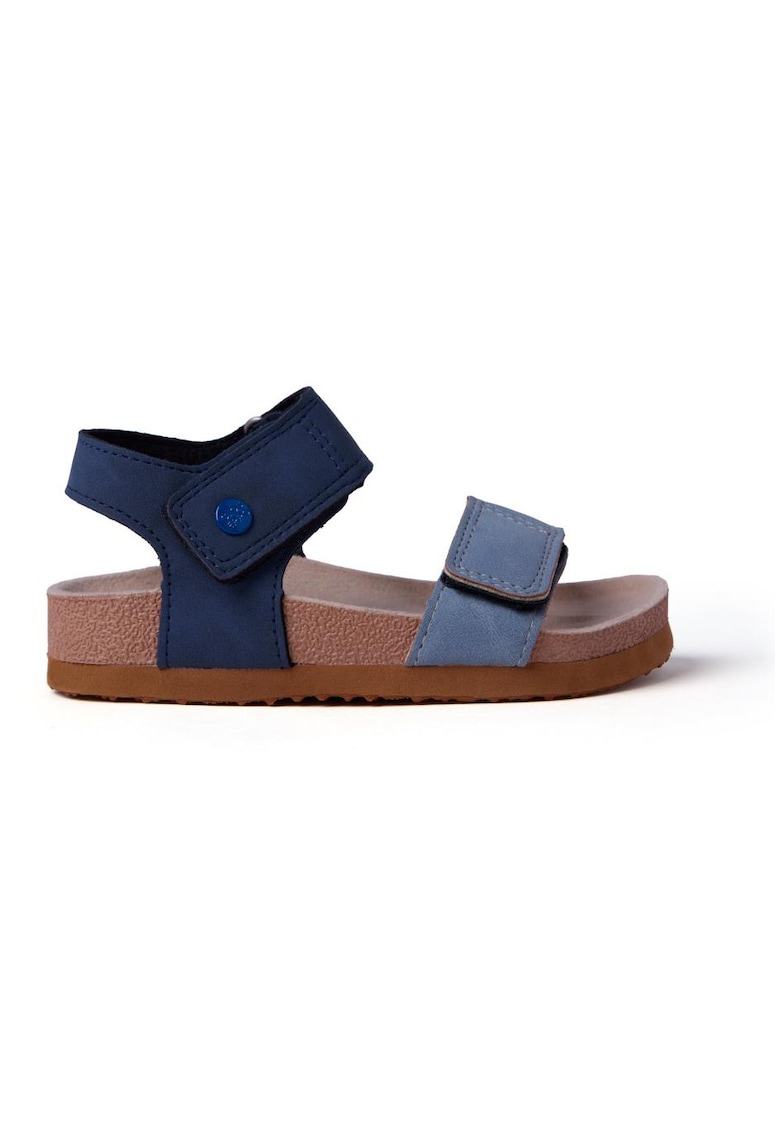 Sandale cu segmente cu inchidere velcro Scribner - Bleumarin