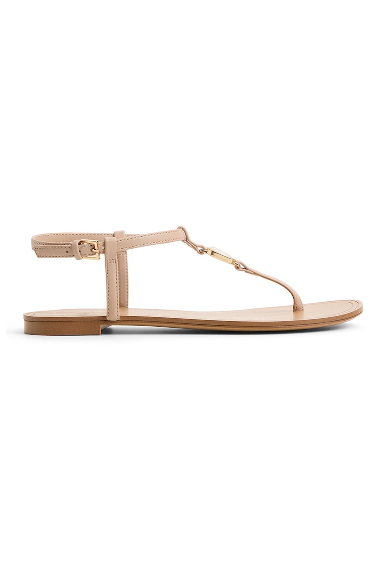 Sandale cu bareta separatoare Sandstone - Bej