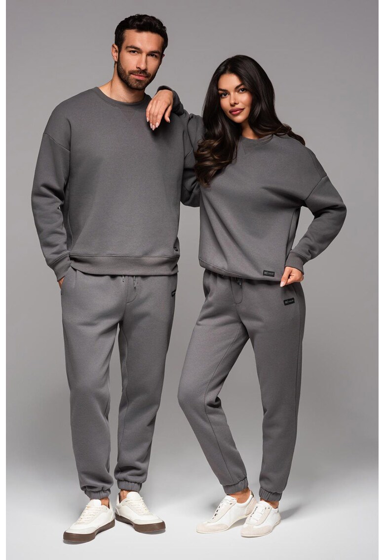 Pantaloni de trening unisex cu model uni