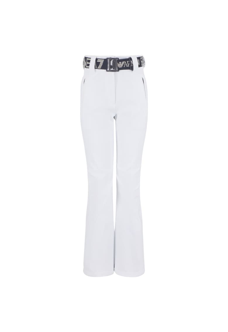 Pantaloni schi dama EA7 Kitzbuhel - Alb