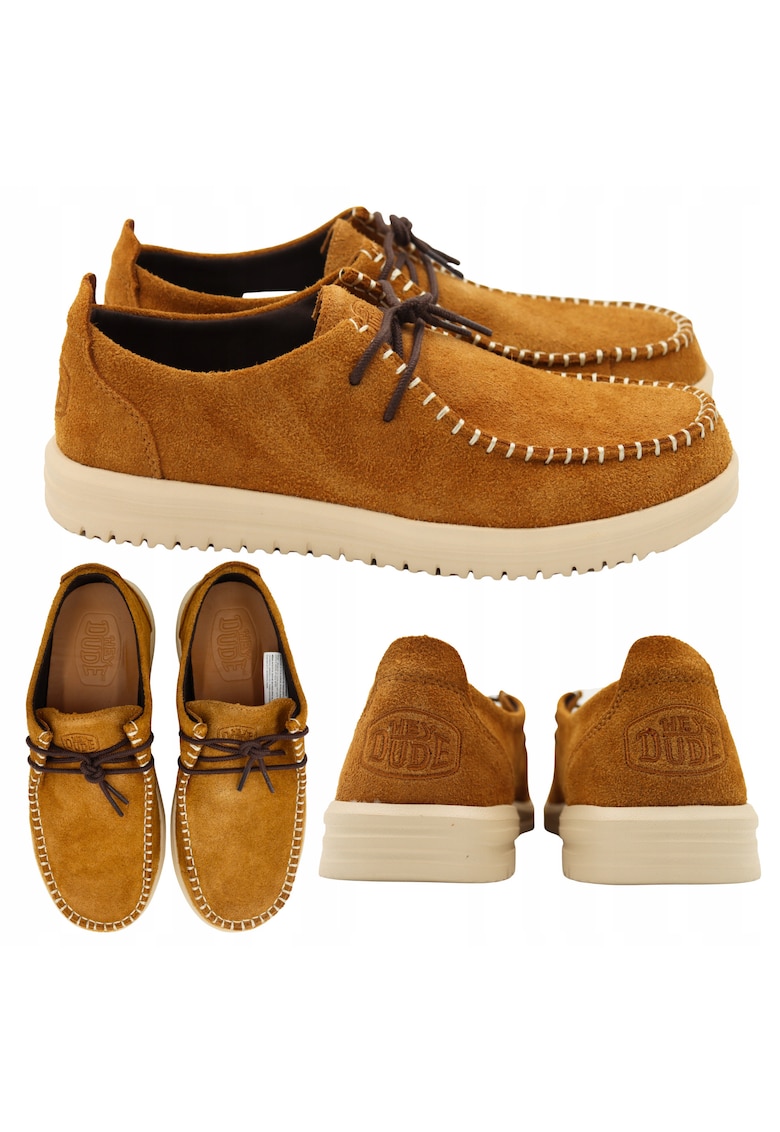 Mocasini barbati - Nxt Moc piele suede - 65874 - Brun