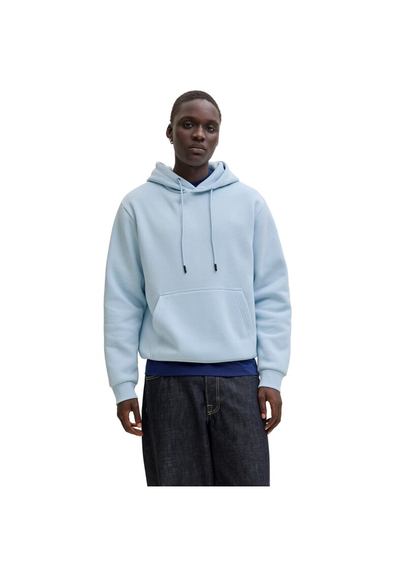Hanorac JACK &JONES Bradley Hood PO 53399 - Albastru deschis