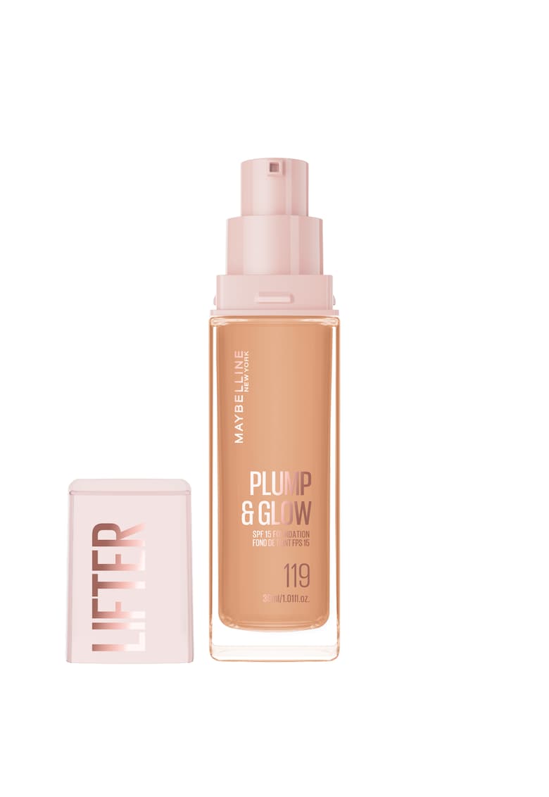 Fond De Ten Maybelline New York Lifter Plump&Glow pentru ten luminos 30 ml - 119