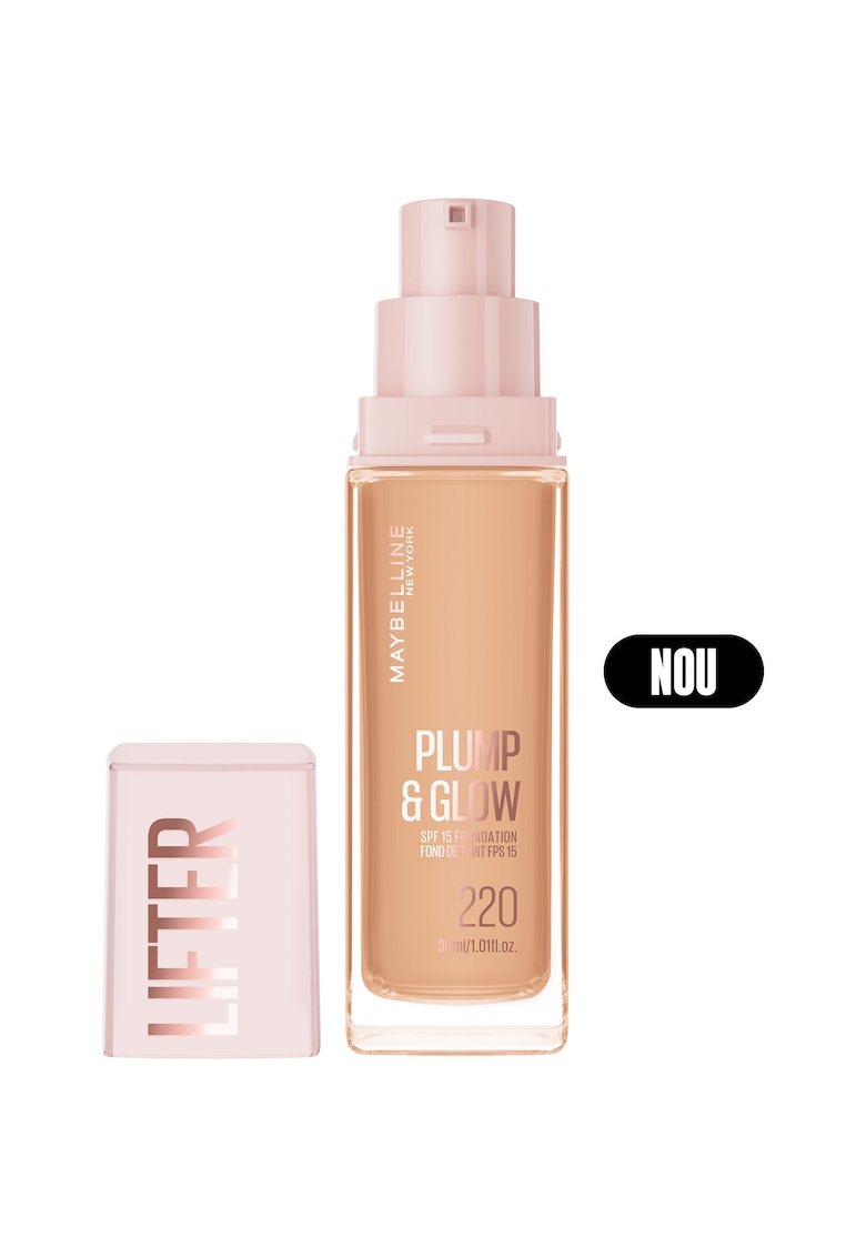 Fond De Ten Maybelline New York Lifter Plump&Glow pentru ten luminos 30 ml - 220