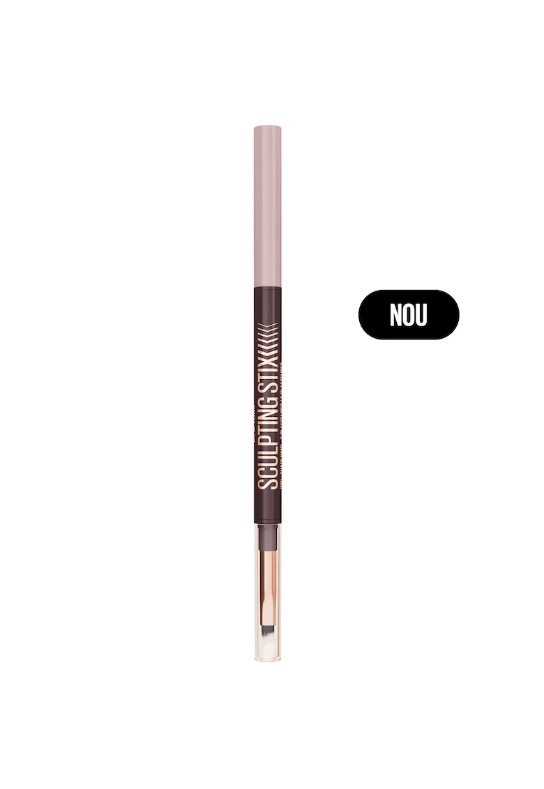 Creion de ochi smokey cu doua capete Maybelline New York Sculpting Stix - 0.7 g - Smooth Espresso