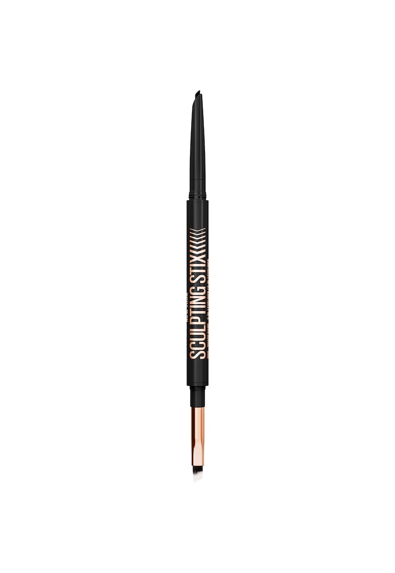Creion de ochi smokey cu doua capete Maybelline New York Sculpting Stix - 0.7 g - Black Blur
