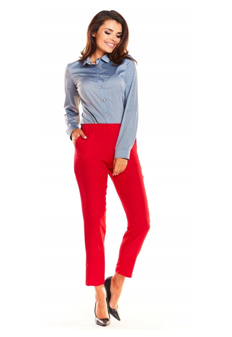 Pantaloni dama roșii - Rosu
