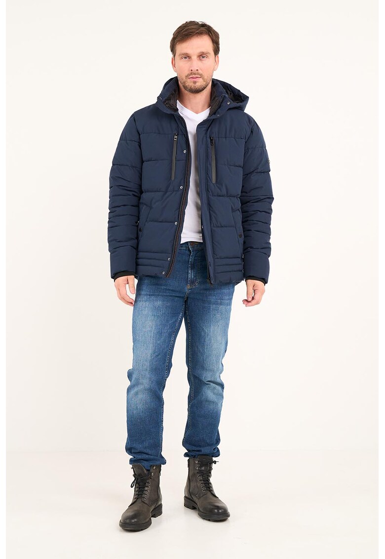 Geaca matlasata cu vatelina - Bleumarin