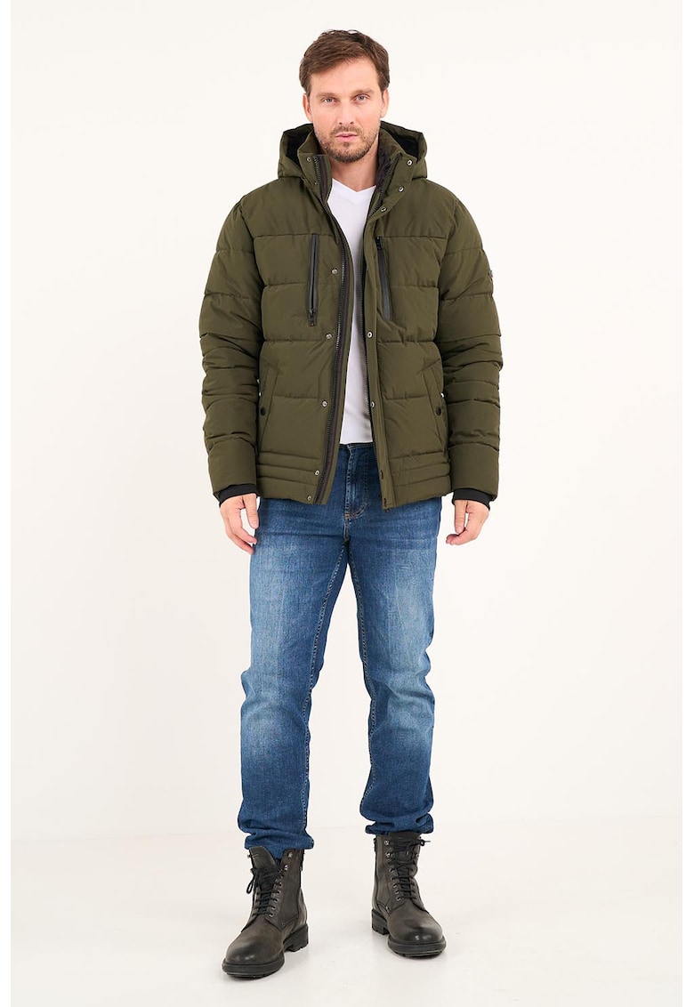 Geaca matlasata cu vatelina - Kaki pal