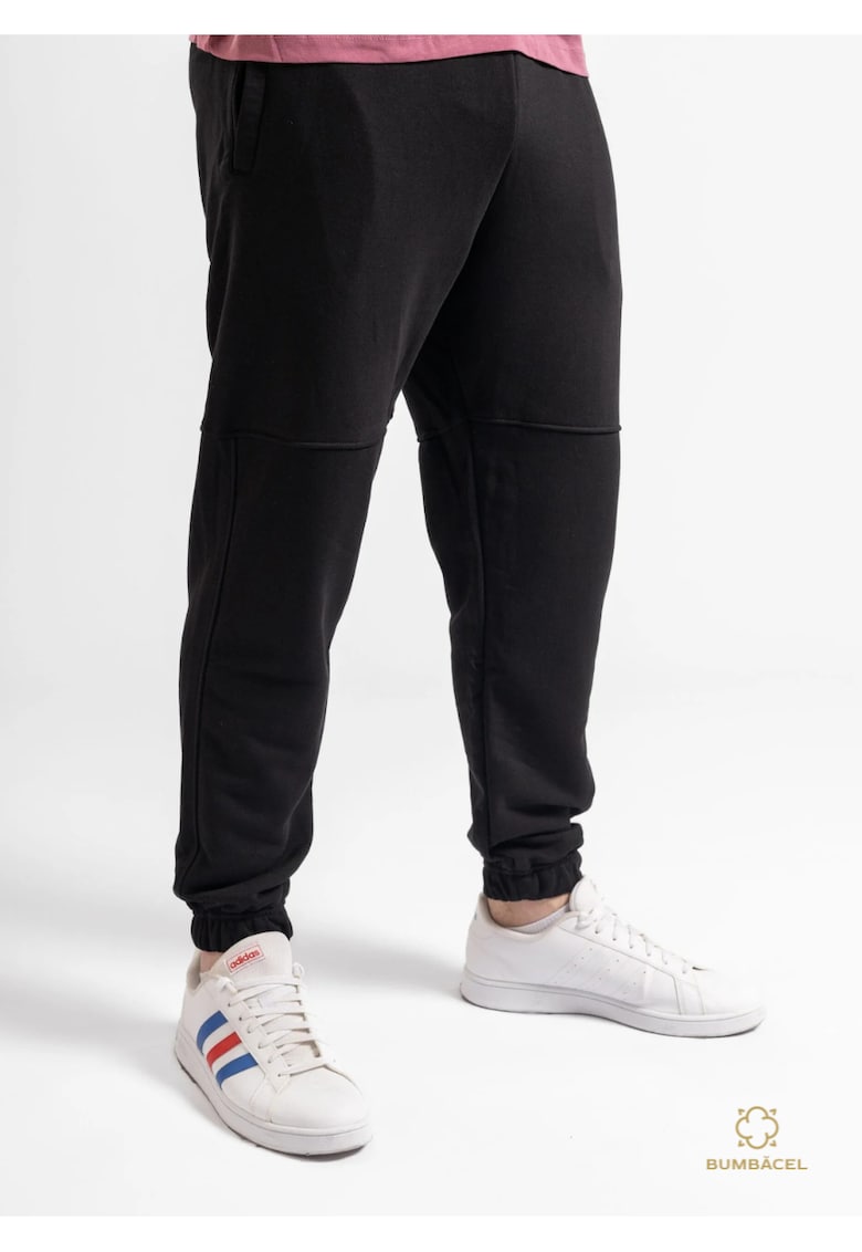 Pantaloni pentru barbati - cu buzunare laterale - din bumbac