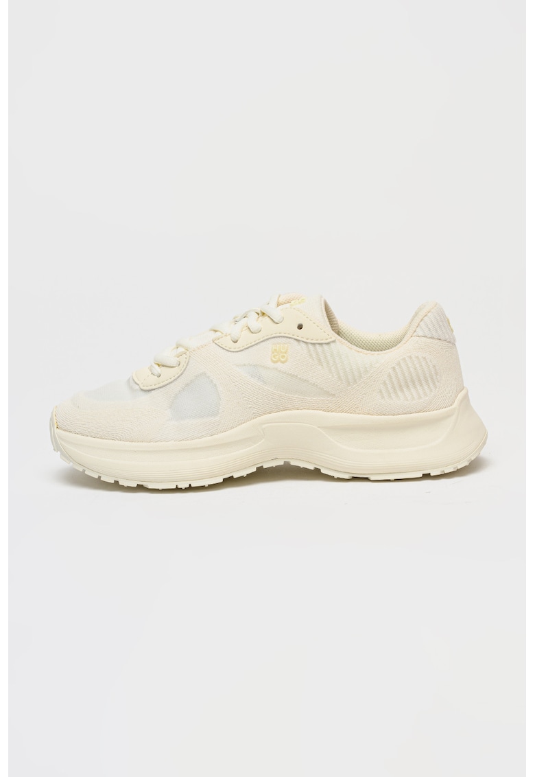 Pantofi sport cu sireturi Starlit - Alb